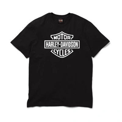 Harley-Davidson Mens Standard Bar &amp; Shield Tee - Harley Black