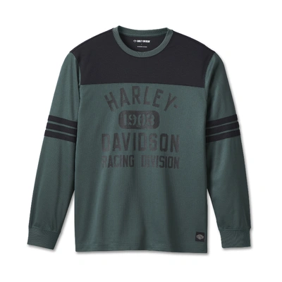 Harley-Davidson Mens Racing Jersey - Bistro Green