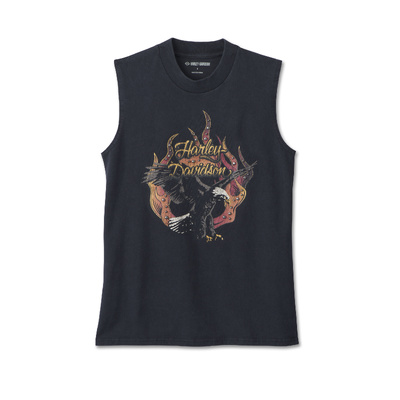 Harley-Davidson Womens Spirit of Freedom Muscle Tank - Harley Black