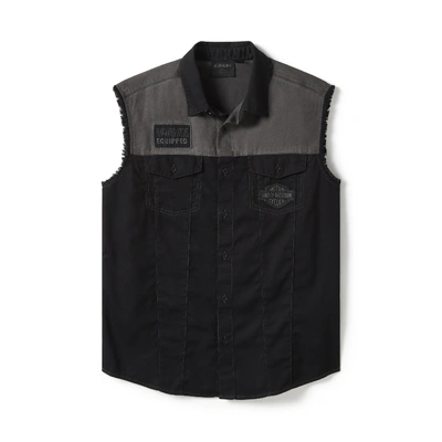 Harley-Davidson Mens Iron Bond II Blowout - Colorblock - Harley Black &amp; Asphalt