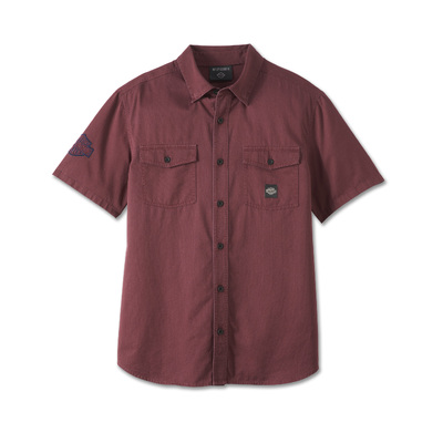 Harley-Davidson Whiplash Mens Shirt - Decadent Chocolate
