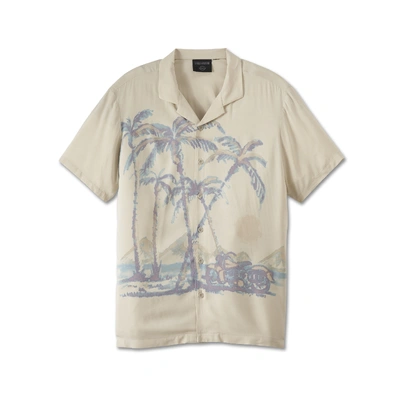 Harley-Davidson Mens Desert Aloha Shirt - Allover Custom Print