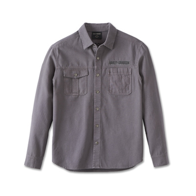 Harley-Davidson Mens Sublevels Shirt - Blackened Pearl