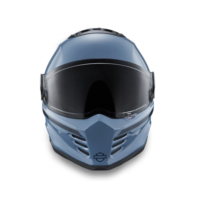 Harley-Davidson Division X15 Sunshield Full Face Helmet - Gloss Bluestone