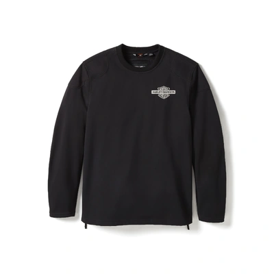 Harley-Davidson Mens H-D Deflector Riding Fleece - Harley Black
