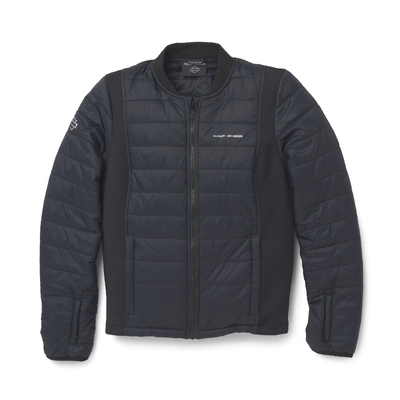 12V Programable Heated Womens Jacket Liner - Black