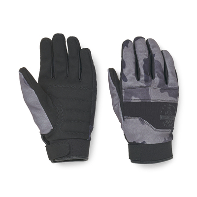 Mens Operative Mixed Media Gloves - Camouflage