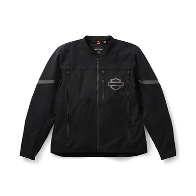 Harley-Davidson Mens Odyssey Waterproof Riding Jacket - Harley Black