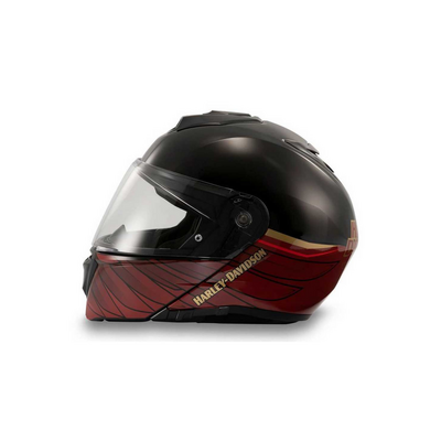 Harley-Davidson 120th Anniversary Capstone H31 Modular Helmet - Black/Red