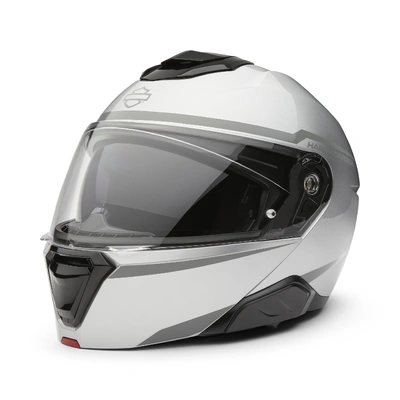 Harley-Davidson Capstone Sun Shield III H35 Modular Helmet - Matte Metallic Silver
