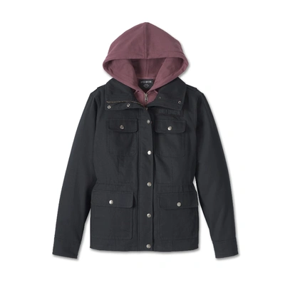 Harley-Davidson Womens California 3-in-1 Jacket - Black Beauty