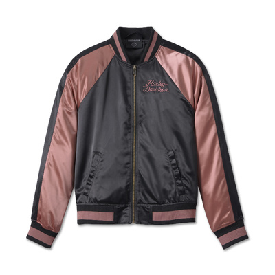 Harley-Davidson Womens Classic Bar &amp; Shield Bomber Jacket - Colorblocked
