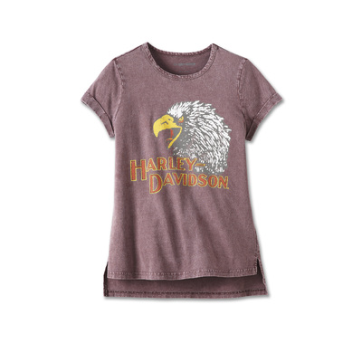 Womens Paradise City Tee - Grape Shake