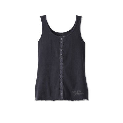 Womens Hometown Bar &amp; Shield Fashion Tank - Black Beauty
