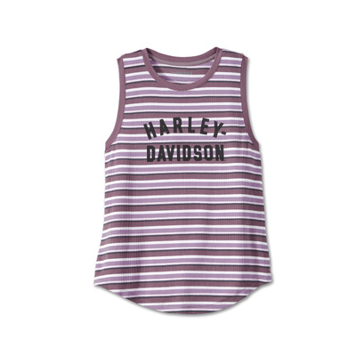 Womens Division Striped Tank - YD Stripe/Lavender Herb