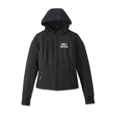 Womens Miss Enthusiast Softshell Jacket - Black Beauty