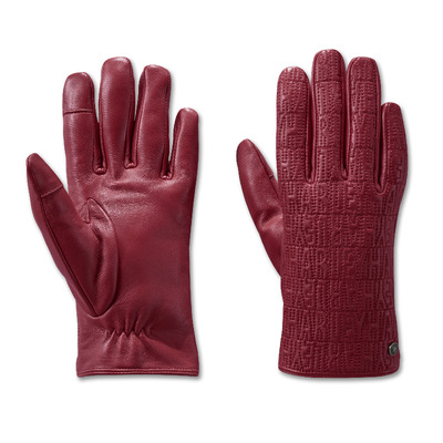 Womens HD-MC Leather Glove - Chili Pepper