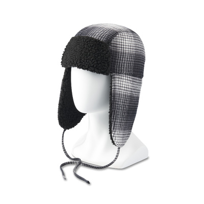 Harley-Davidson Reversible Trapper Womens Hat - Harley Black