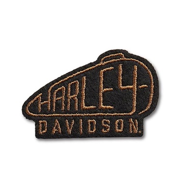 Harley-Davidson Harley Tank Iron-On Patch - Small