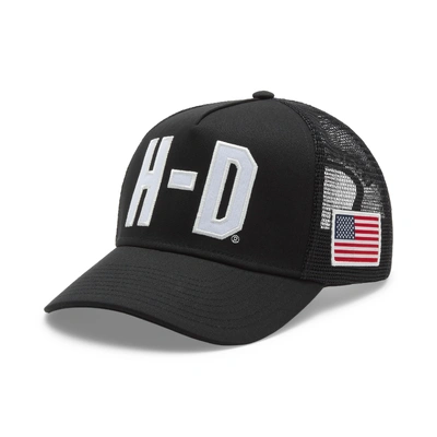 Harley-Davidson Factory Racing Team Trucker Cap - Harley Black
