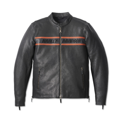 Harley-Davidson Men&#39;s Victory Lane II Leather Jacket - Black