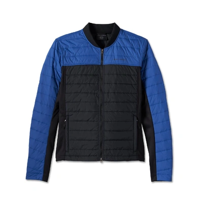 Harley-Davidson Men's H-D Flex Layering System Lightweight Mid Layer - Black Beauty/True Blue