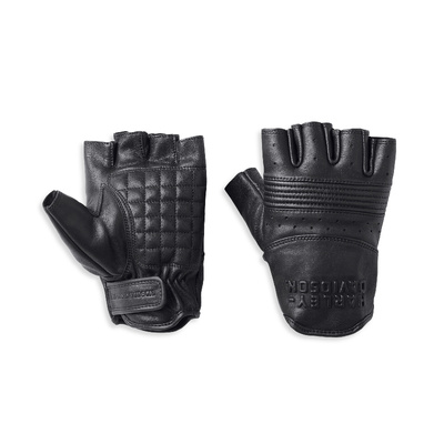 Harley-Davidson Men&#39;s Oakbrook Fingerless Leather Glove