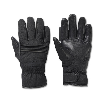 Womens Apex Mixed Media Gloves - Black