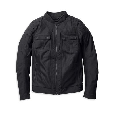 Harley-Davidson Womens Zephyr Mesh Jacket With Zip-Out Liner - Black