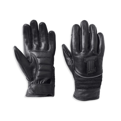 Harley-Davidson Inceptive Mixed Media Womens Gloves - Black