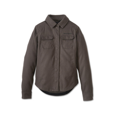 Womens Operative 2.0 Riding Shirt Jacket - Black Olive