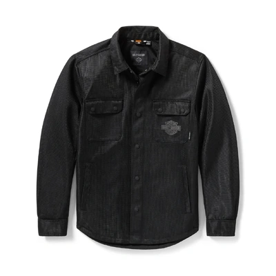 Harley-Davidson Operative 2.0 Mesh Riding Shirt Jacket - Harley Black
