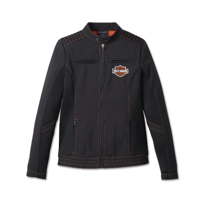 Womens Forever Harley Mesh Jacket - Black Beauty