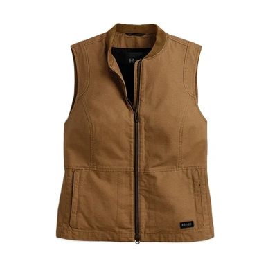 Harley-Davidson Womens Scenic H-D ADV Canvas Vest - Brown