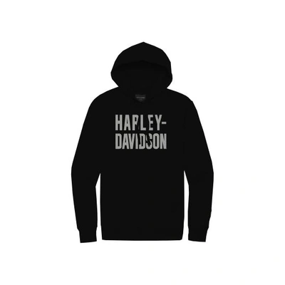 Harley-Davidson Mens Hallmark Foundation Pullover Hoodie - Black