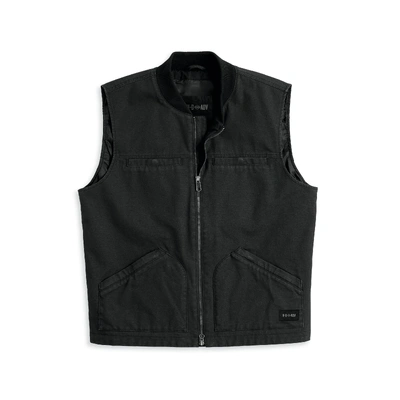 Harley-Davidson Mens Scenic Adventure Canvas Vest - Black
