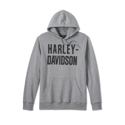Harley-Davidson Mens Foundation Hoodie - Medium Heather Grey