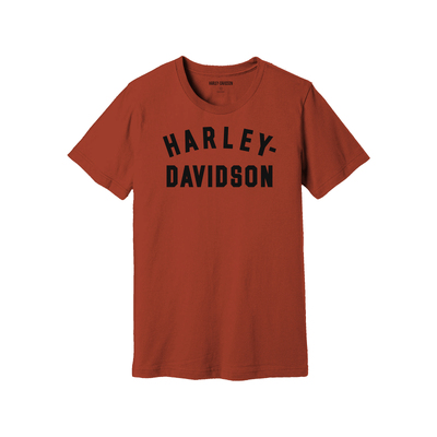 Harley-Davidson Mens Staple Tee - Vintage Orange