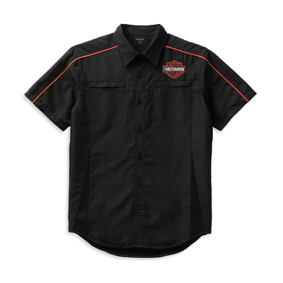 Harley-Davidson Men&#39;s Performance Bar &amp; Shield Shirt
