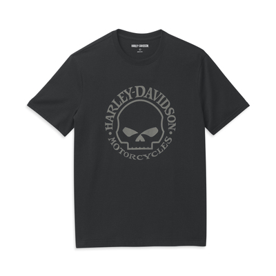 Harley-Davidson Mens Skull Graphic Tee - Black