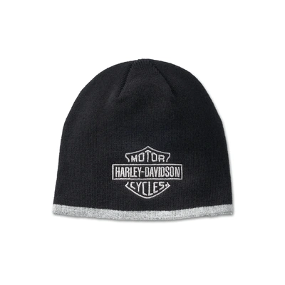 Harley-Davidson Bar & Shield Knit Beanie - Black Beauty