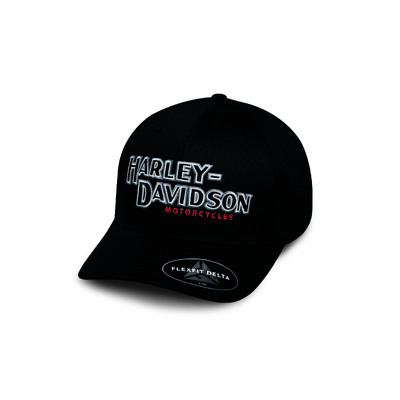 Mens Performance Iconic Cap with Delta Technology - Black