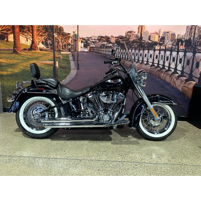 2008 HARLEY-DAVIDSON 1600CC FLSTN SOFTAIL DELUXE CRUISER
