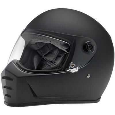 Biltwell Lane Splitter Helmet - Matte Black