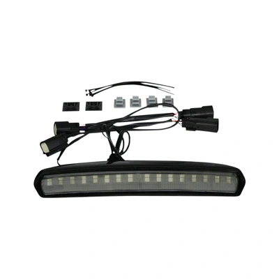 LED High Mount Tour Pak Light - Black Housing, Smoke Lens. Fits Touring 2014up