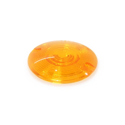 Turn Signal Lens ? Amber. Fits FL Softail 1986-2017, Road King 1993-2017 &amp; Most Touring 1986-2007
