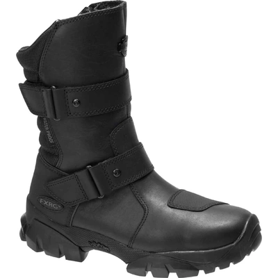 Harley-Davidson Womens Balfour 8-Inch Waterproof Motorcycle Boots - Black