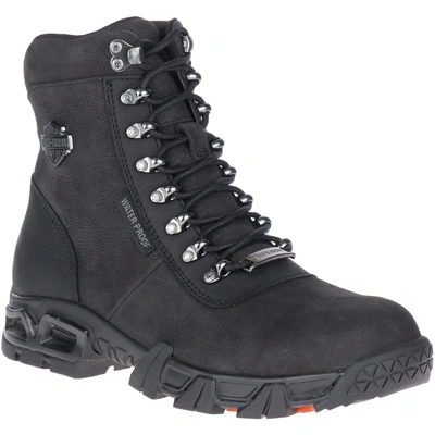 Harley-Davidson Womens Hettie 5.5-Inch Waterproof Motorcycle Boots - Black
