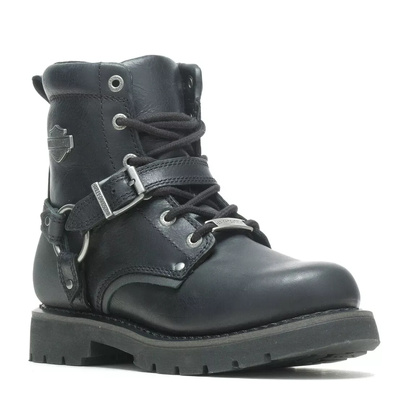 Harley-Davidson Becky Flash 6-Inch Womens Motorcycle Boots - Black
