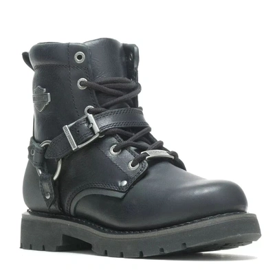 Harley-Davidson Becky Flash 6-Inch Womens Motorcycle Boots - Black